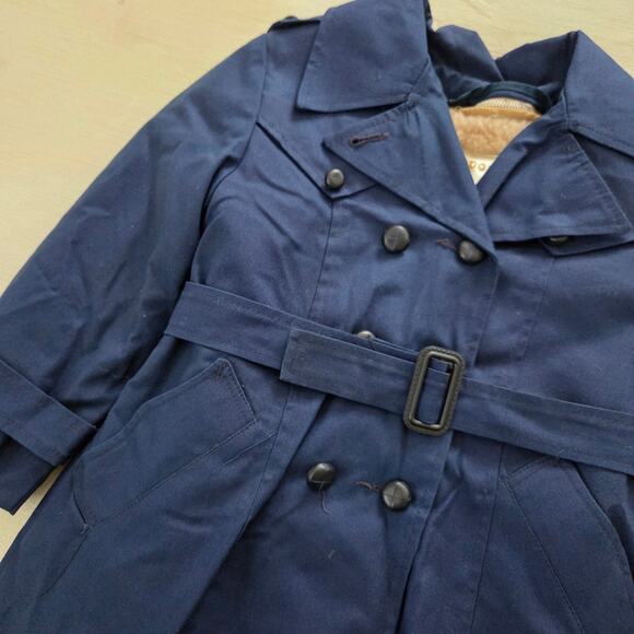Vintage London Fog Navy Dressy Coat 4t - Picture 2 of 7